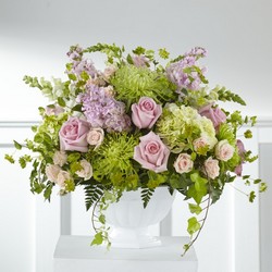 The Radiant Embrace Arrangement  from Visser's Florist and Greenhouses in Anaheim, CA